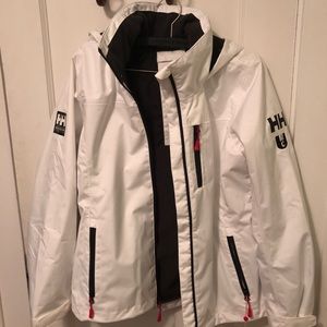 Brand New Helly Hansen White Jacket-size M